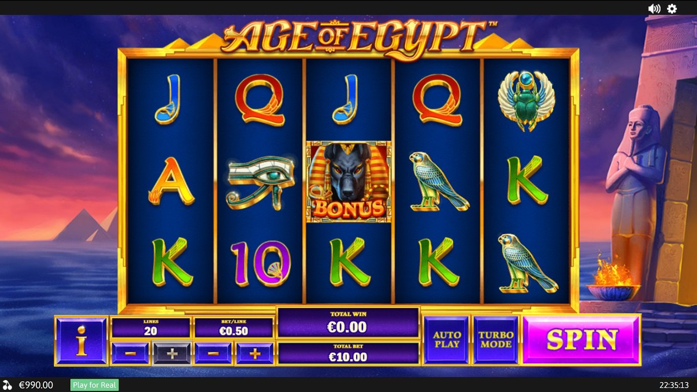 Age of Egypt Slot Demo Image