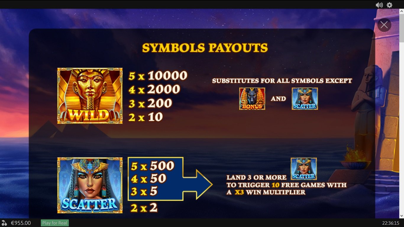 Age of Egypt Slot Slot Image in Demo - pic. 2
