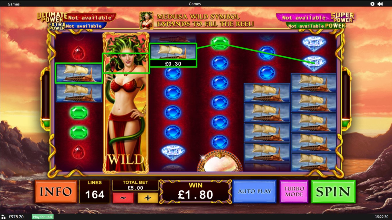 Age of the Gods Medusa and Monsters Slot Slot Image in Demo - pic. 2
