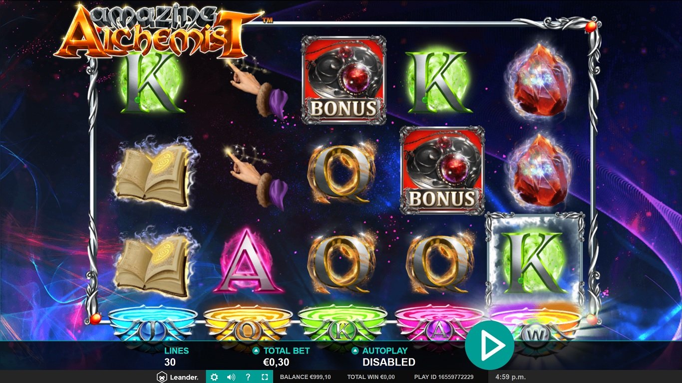 Amazing Alchemist Slot Demo Image