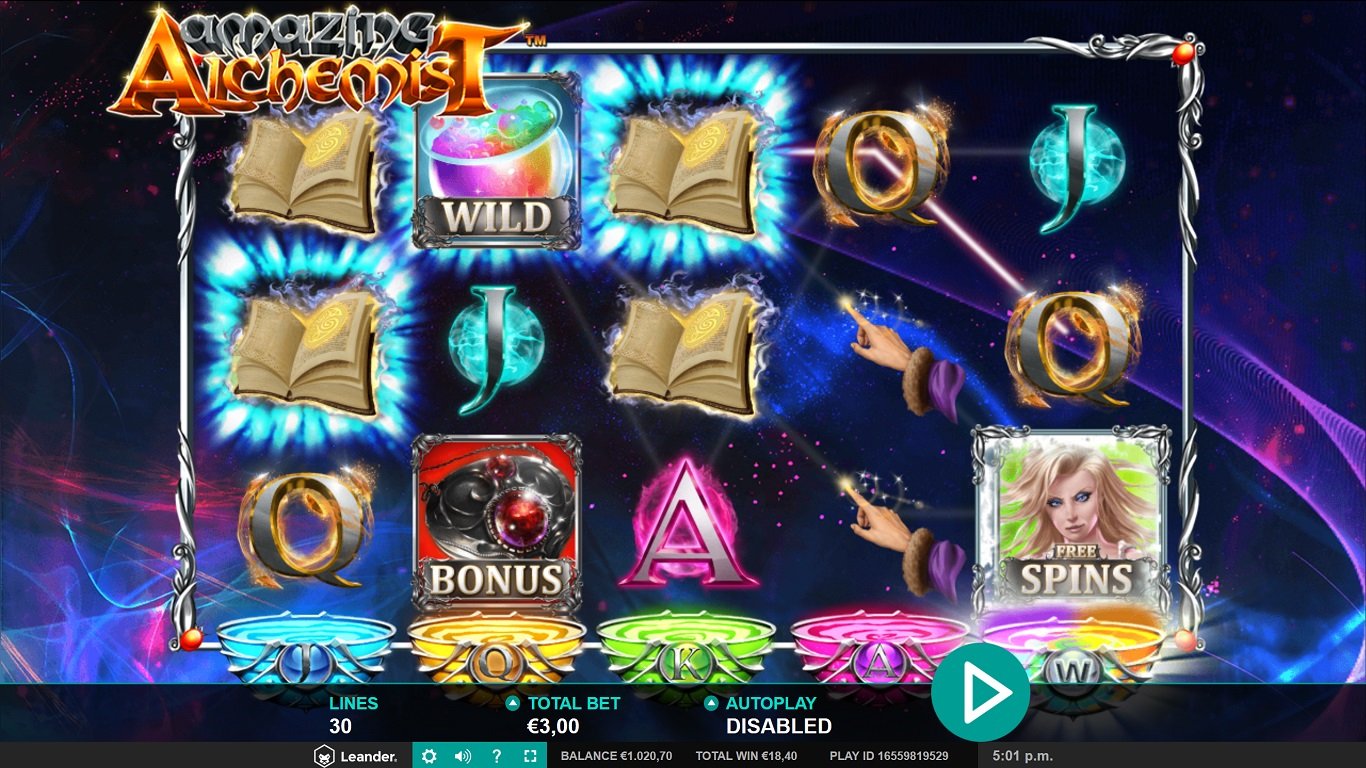 Amazing Alchemist Slot Slot Image in Demo - pic. 2