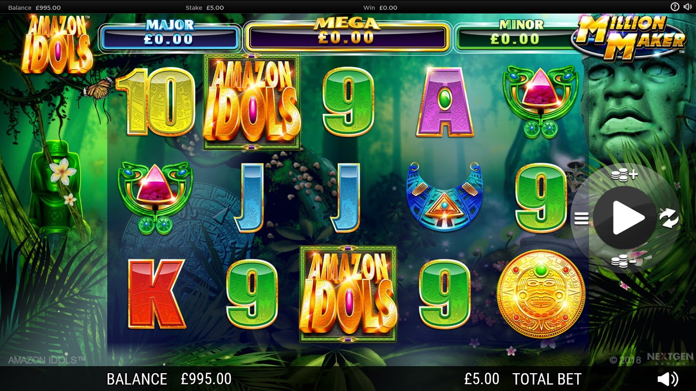 Amazon Idols: Million Maker Slot Demo Image