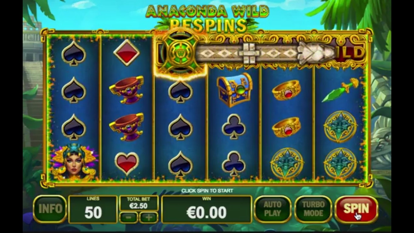 Anaconda Wild Slot Demo Image