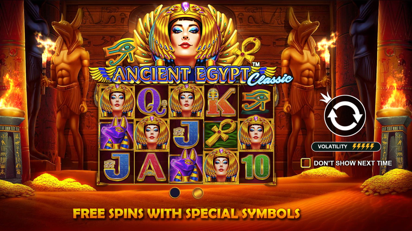 Ancient Egypt Classic Slot Demo Image