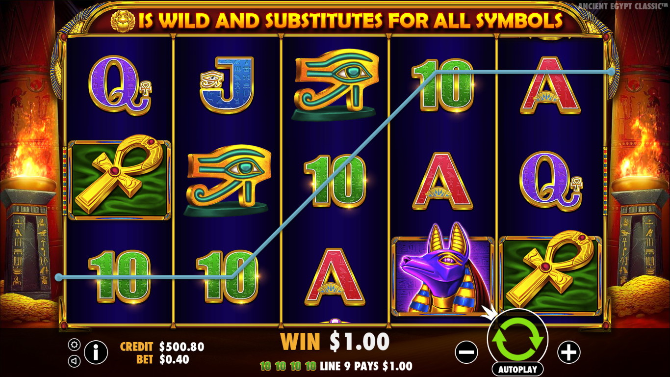 Ancient Egypt Classic Slot Slot Image in Demo - pic. 3
