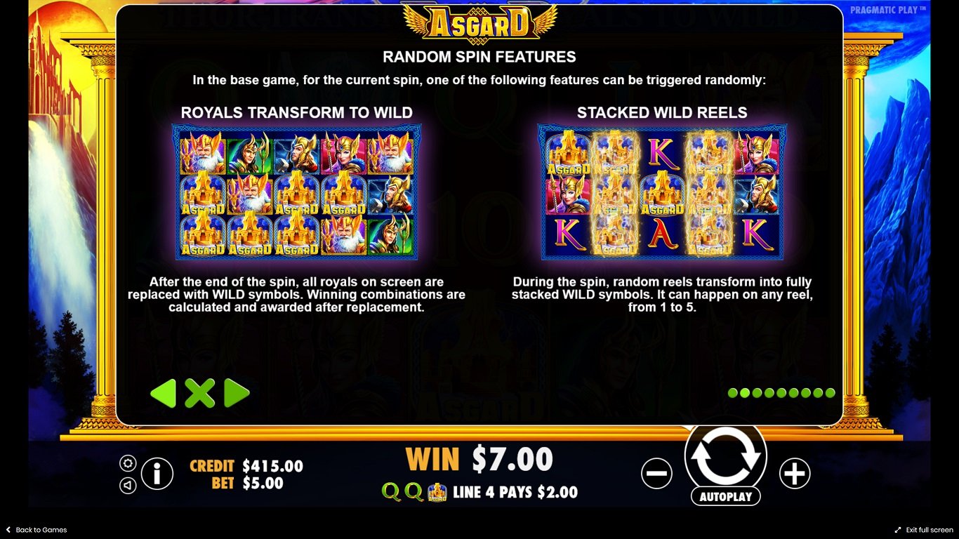 Asgard Slot Slot Image in Demo - pic. 2
