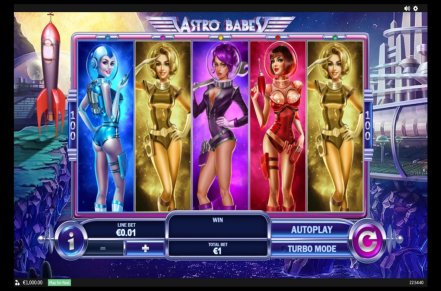 Astro Babes Slot Logo