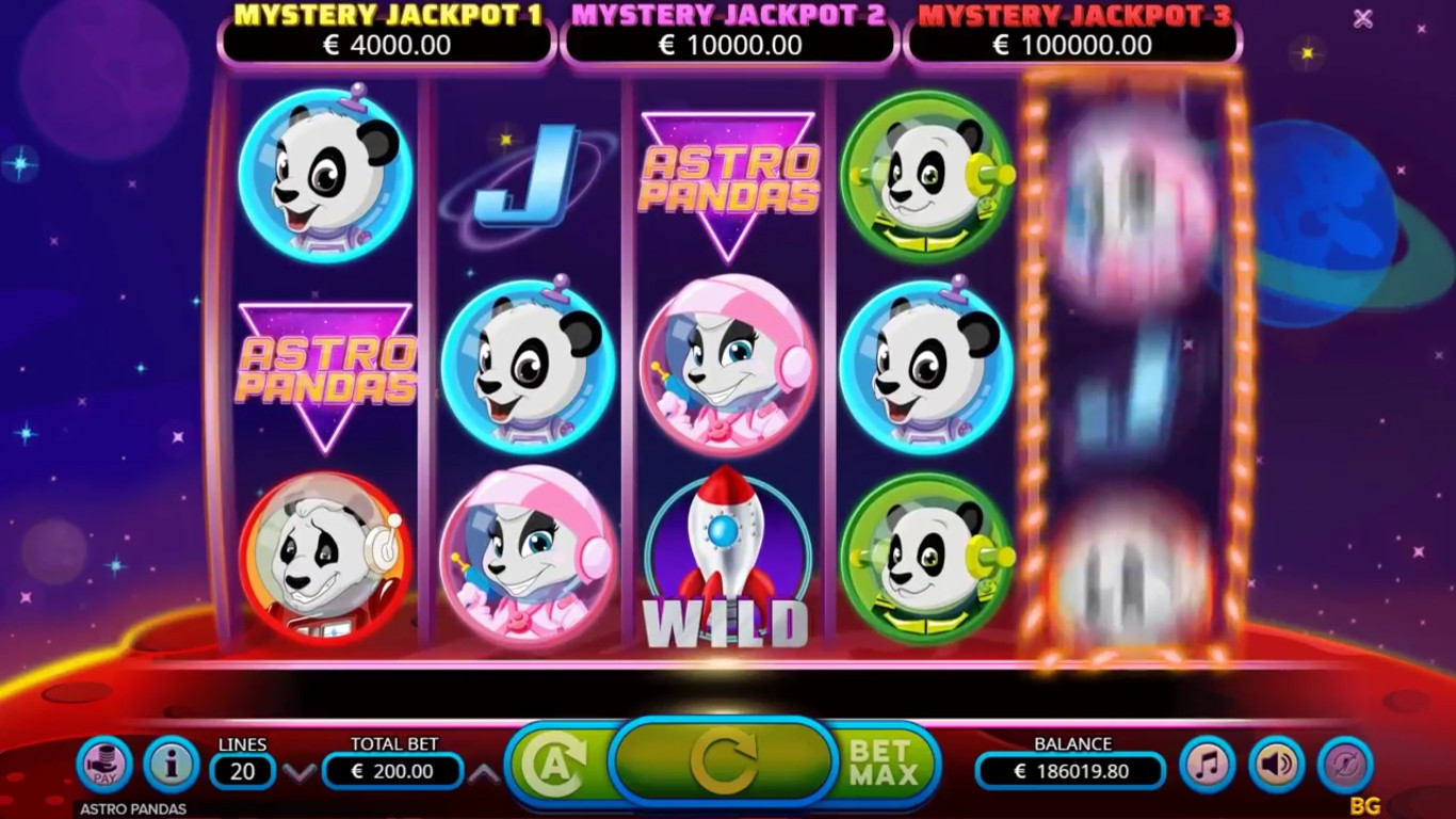 Astro Pandas Slot Demo Image