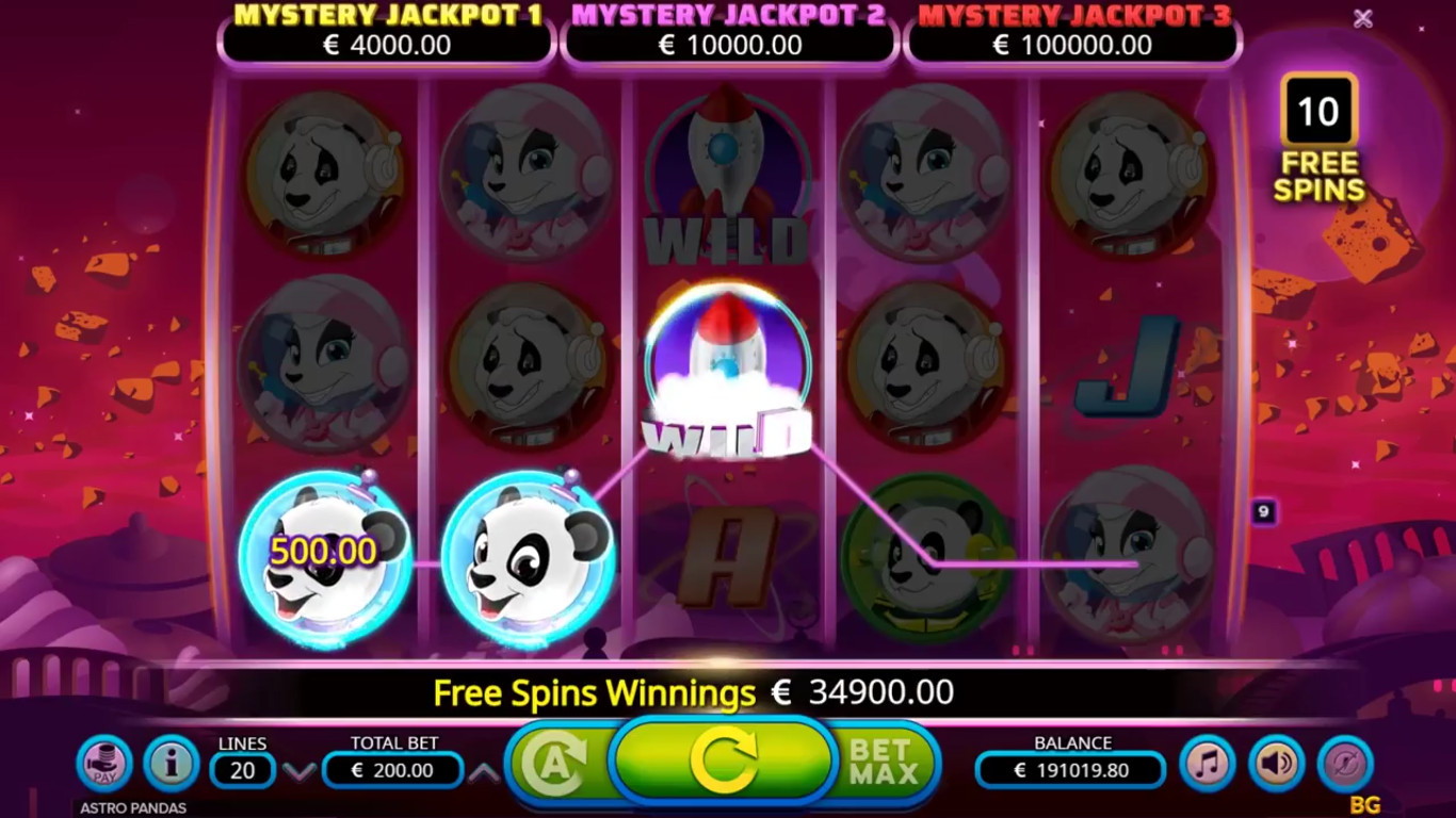 Astro Pandas Slot Slot Image in Demo - pic. 2