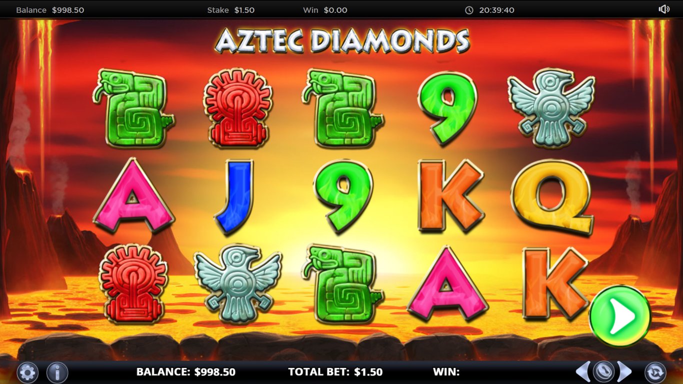Aztec Diamonds Slot Demo Image