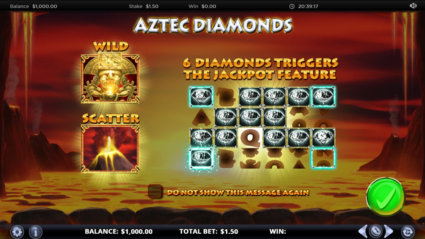 Aztec Diamonds Slot Slot Image in Demo - pic. 2