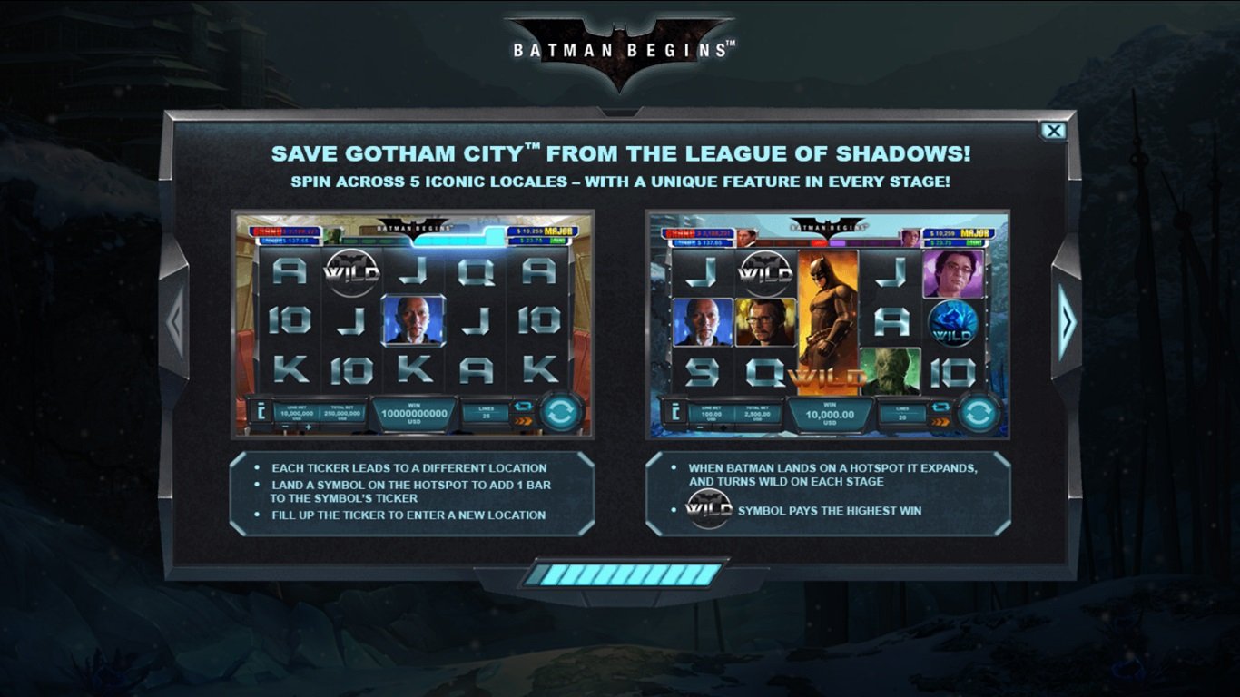 Batman Begins Slot Slot Image in Demo - pic. 2