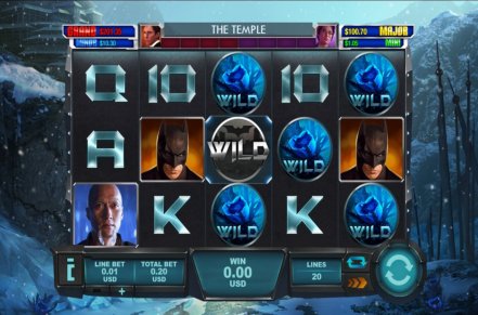 Batman Begins Slot Logo