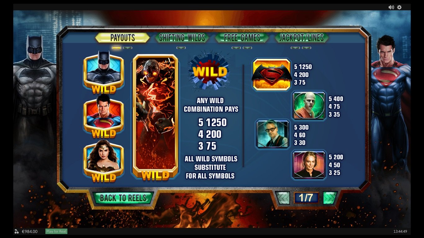Batman v Superman Slot Slot Image in Demo - pic. 2