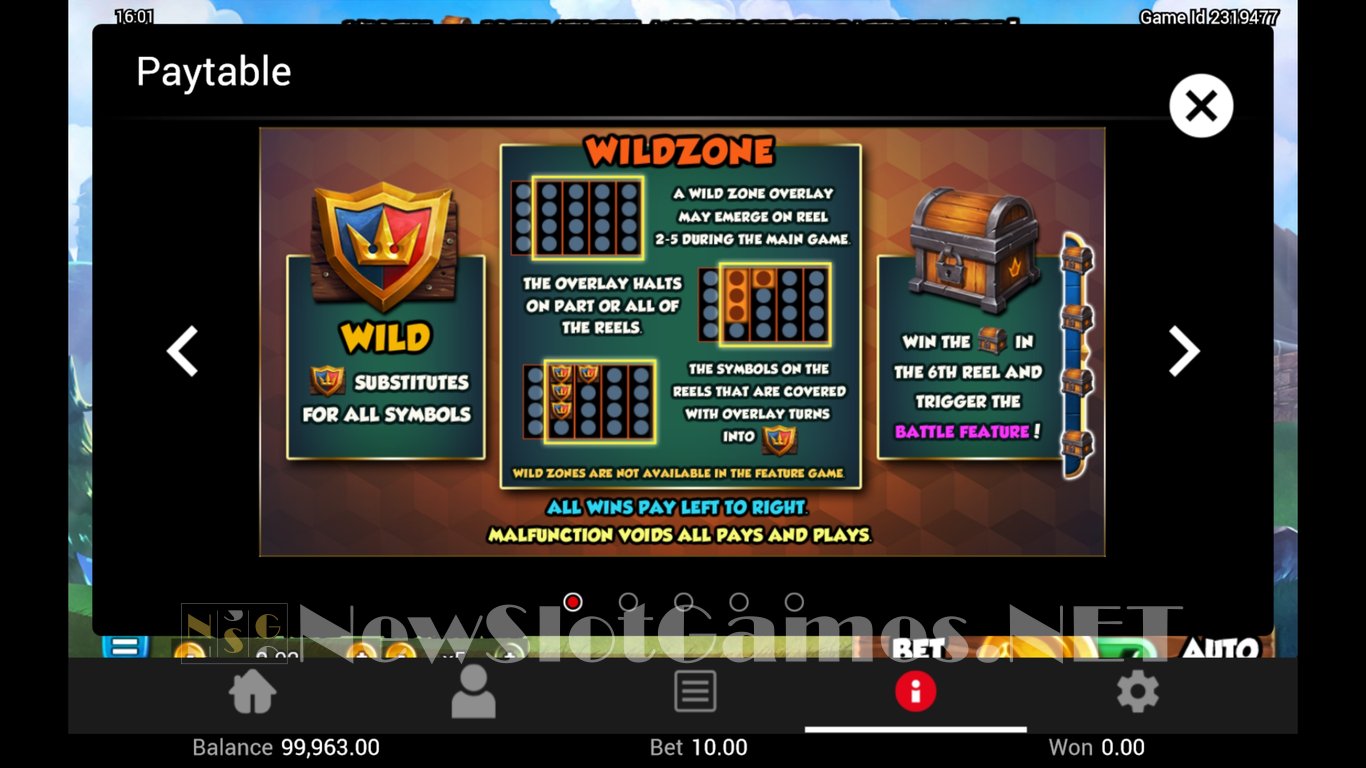 Battle Heroes Slot Slot Image in Demo - pic. 5