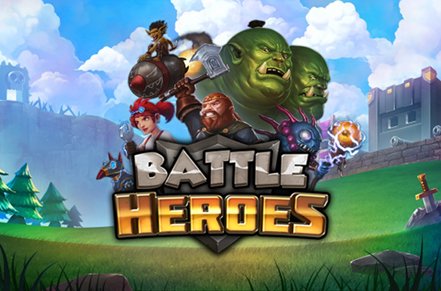Battle Heroes Slot Logo
