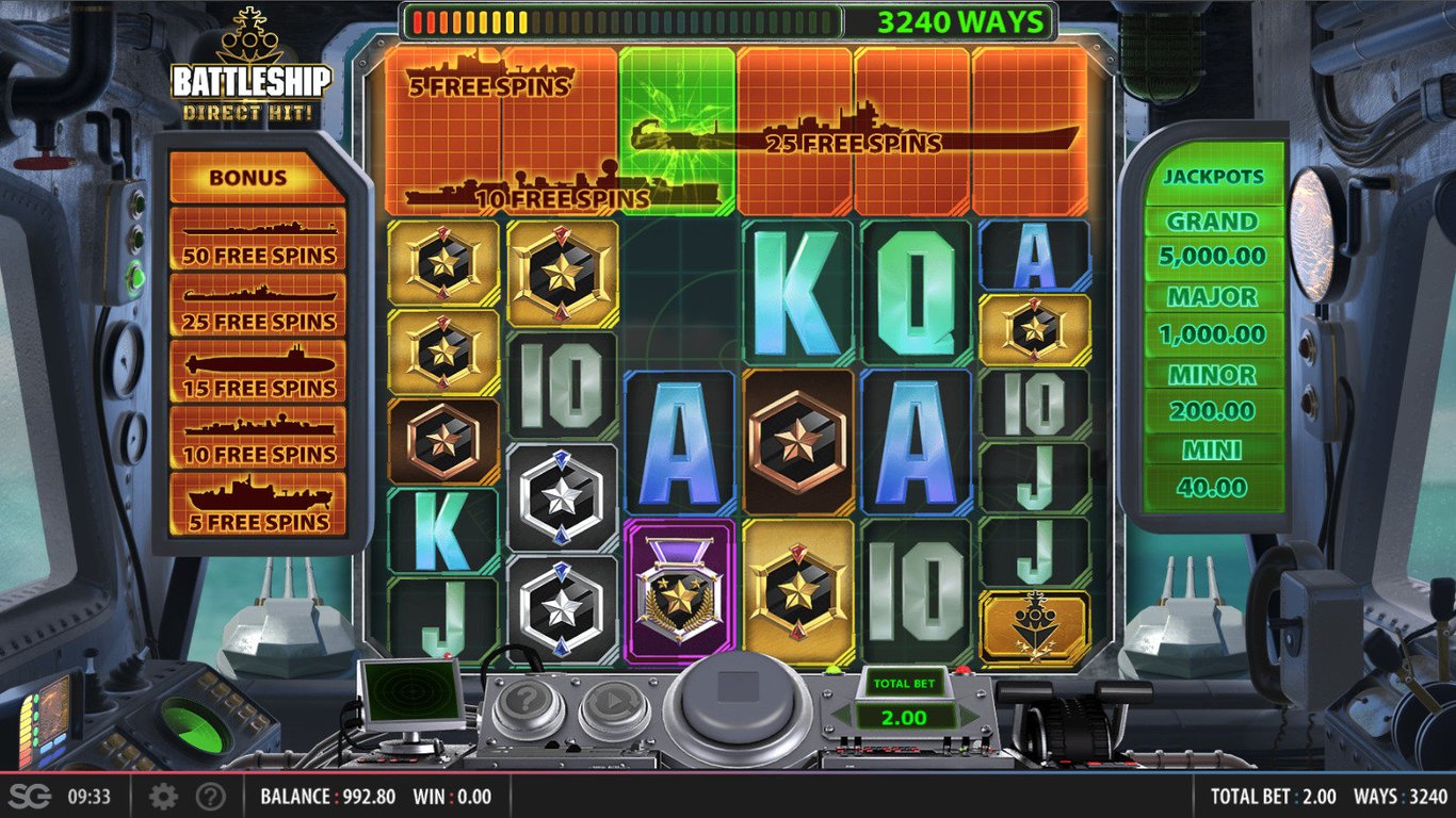 Battleship Direct Hit Slot Slot Image in Demo - pic. 3