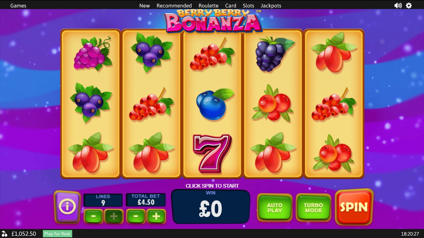 Berry Berry Bonanza Slot Demo Image