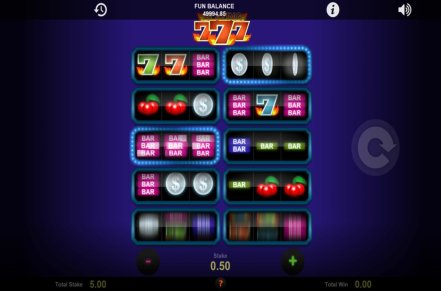 Blazing Sevens Slot Logo