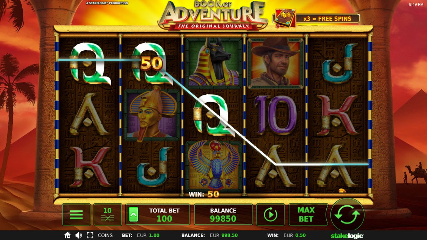 Book of Adventure Slot Slot Image in Demo - pic. 2