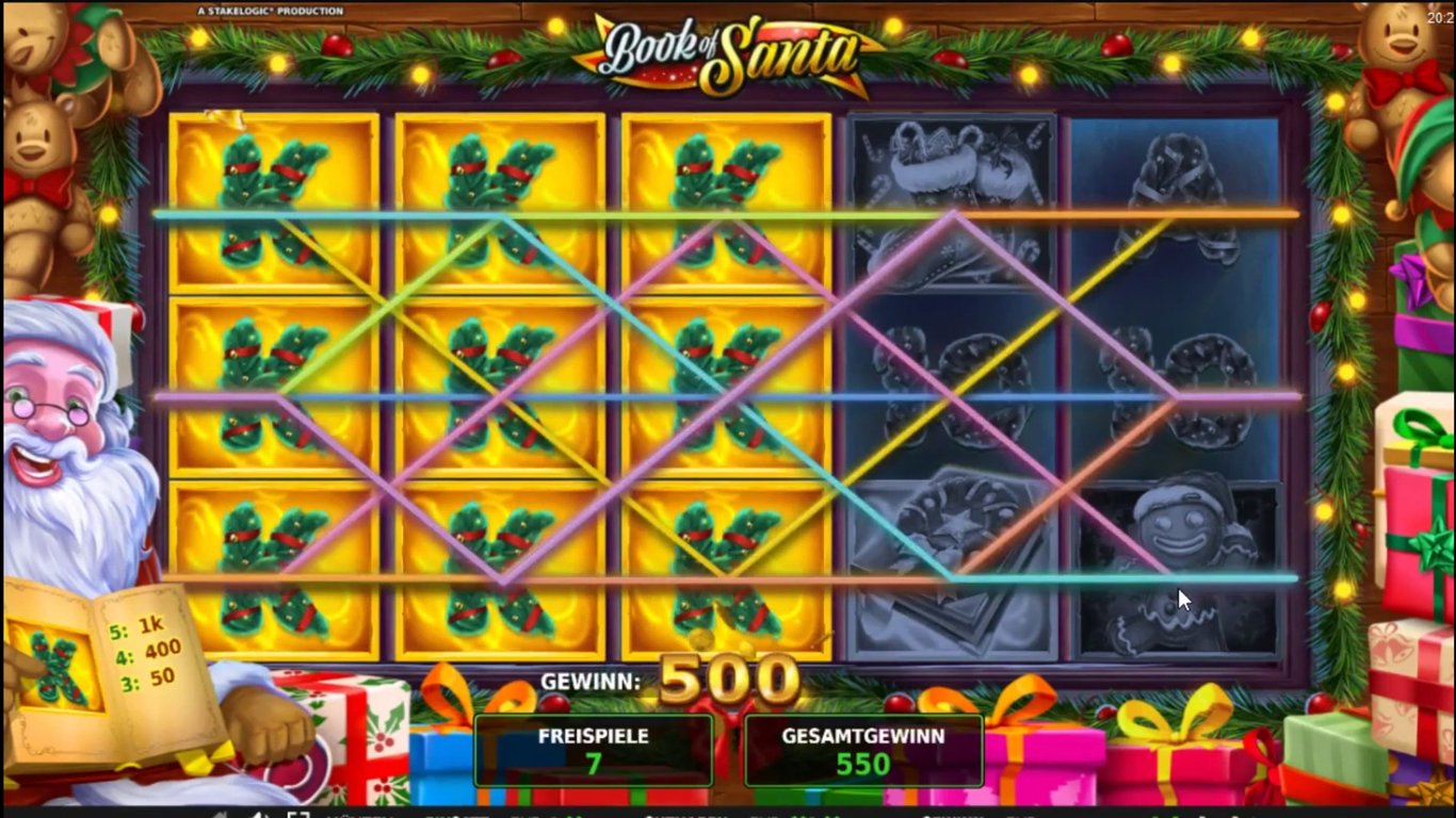 Book of Santa Slot Slot Image in Demo - pic. 3