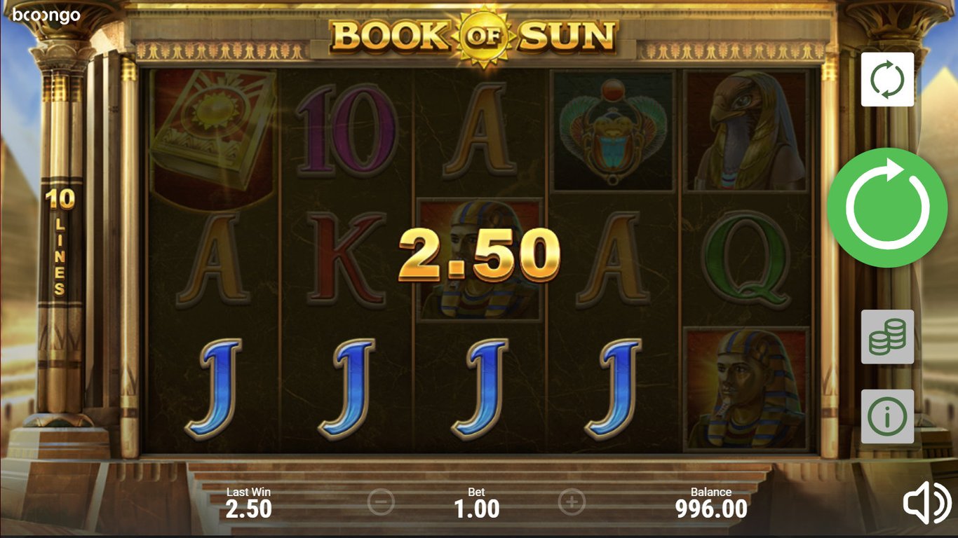 Book of Sun Slot Slot Image in Demo - pic. 2
