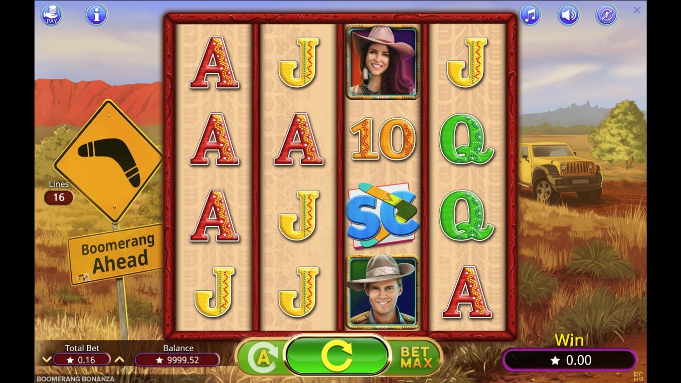 Boomerang Bonanza Slot Demo Image