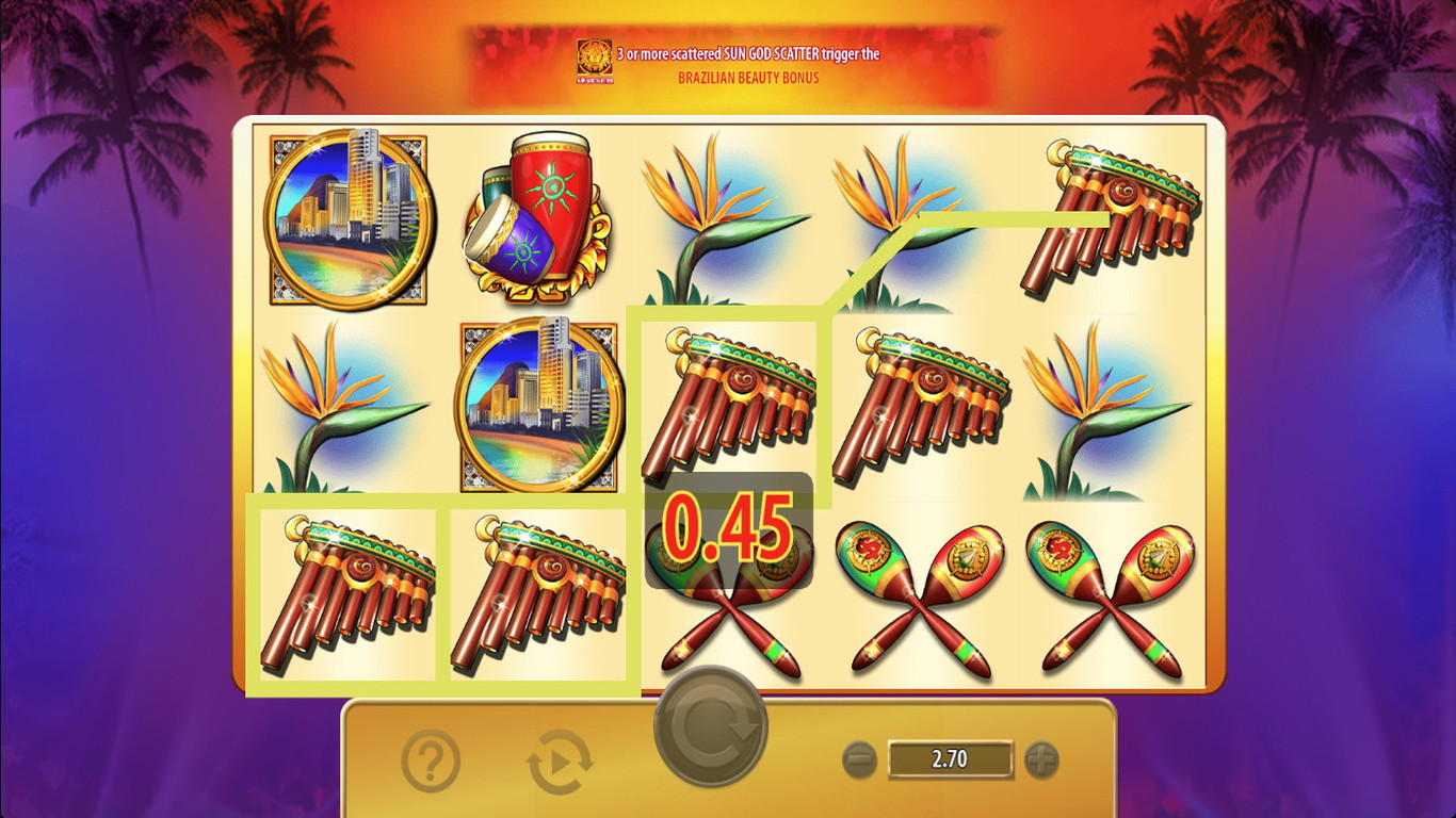 Brazilian Beauty Slot Demo Image