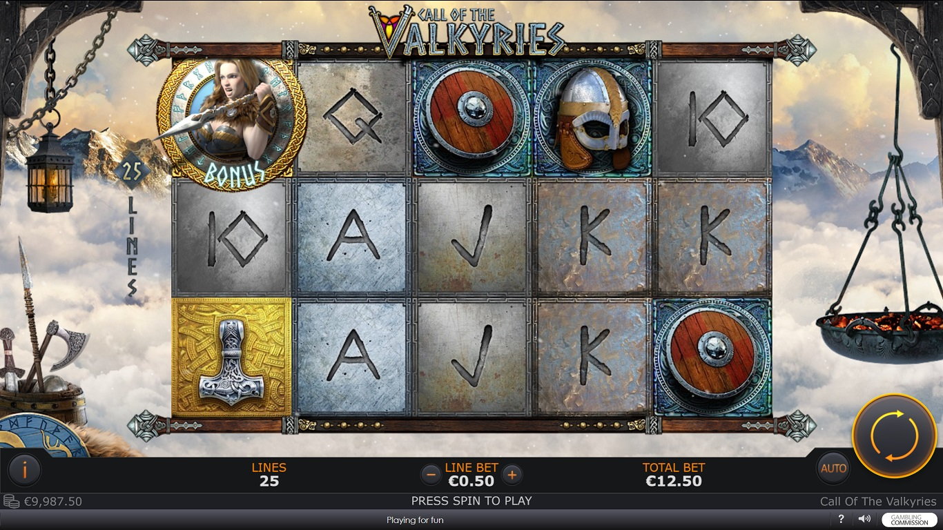 Call of the Valkyries Slot Demo Image