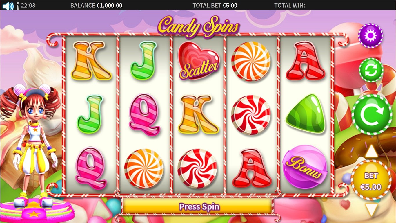 Candy Spins Slot Demo Image