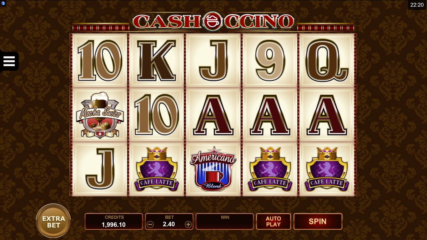 Cashoccino Slot Demo Image