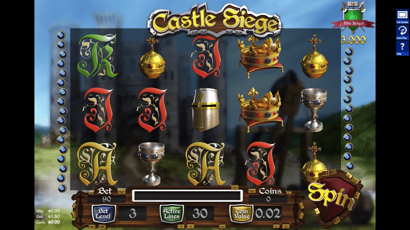 Castle Siege Slot Demo Image