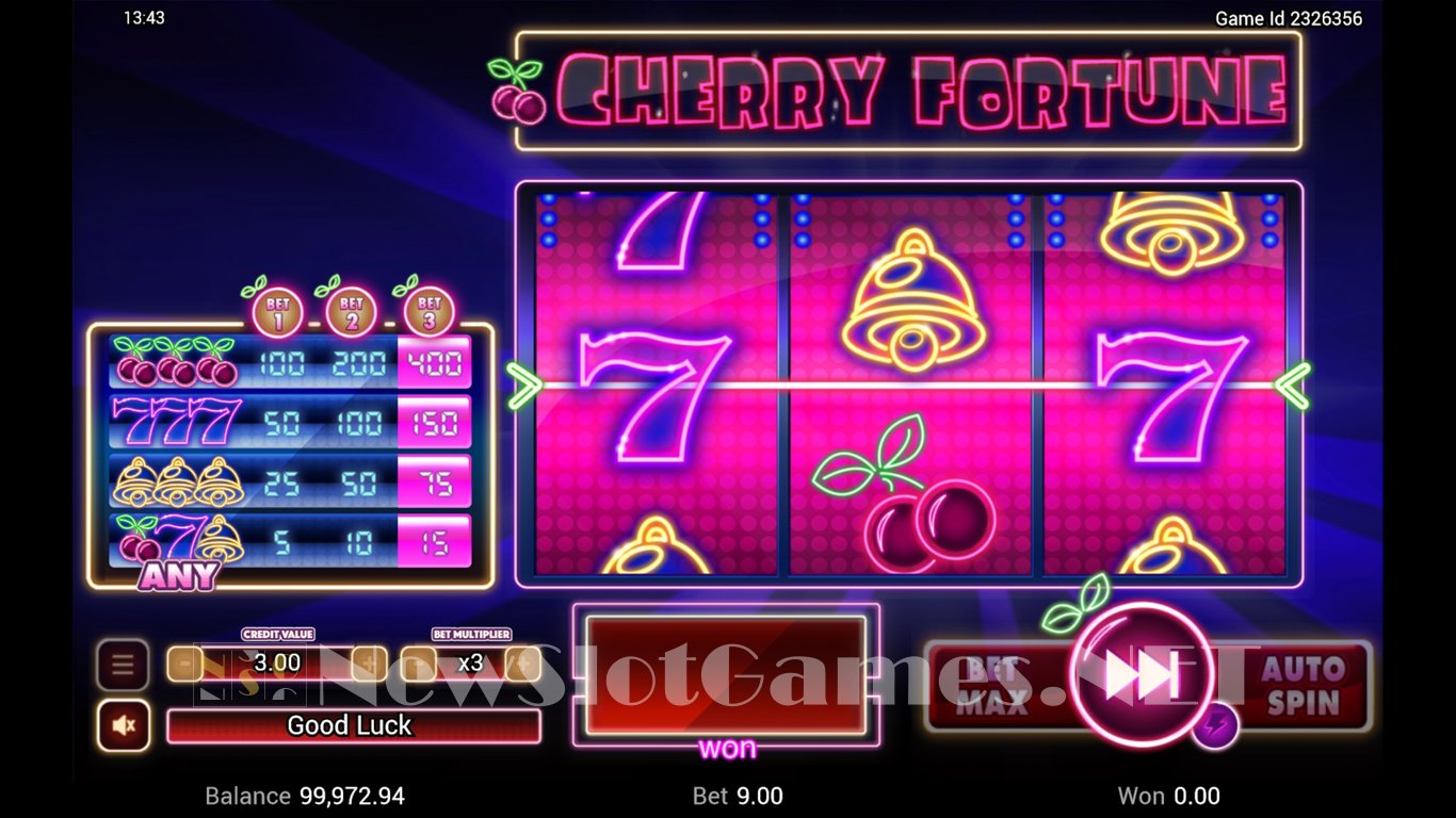 Cherry Fortune Slot Slot Image in Demo - pic. 2