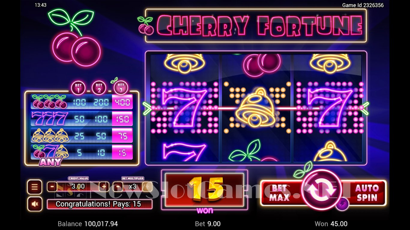 Cherry Fortune Slot Slot Image in Demo - pic. 3