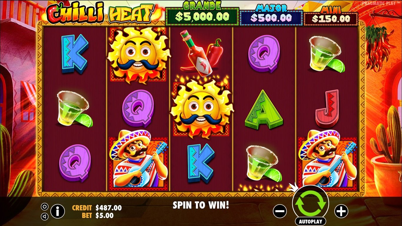 Chilli Heat Slot Demo Image