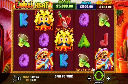 Chilli Heat Slot Icon