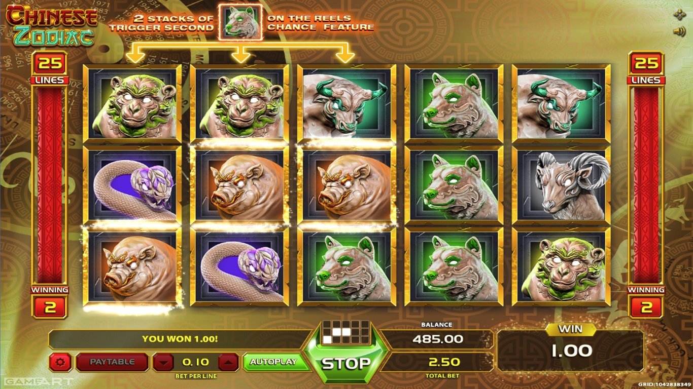 Chinese Zodiac Slot Slot Image in Demo - pic. 2
