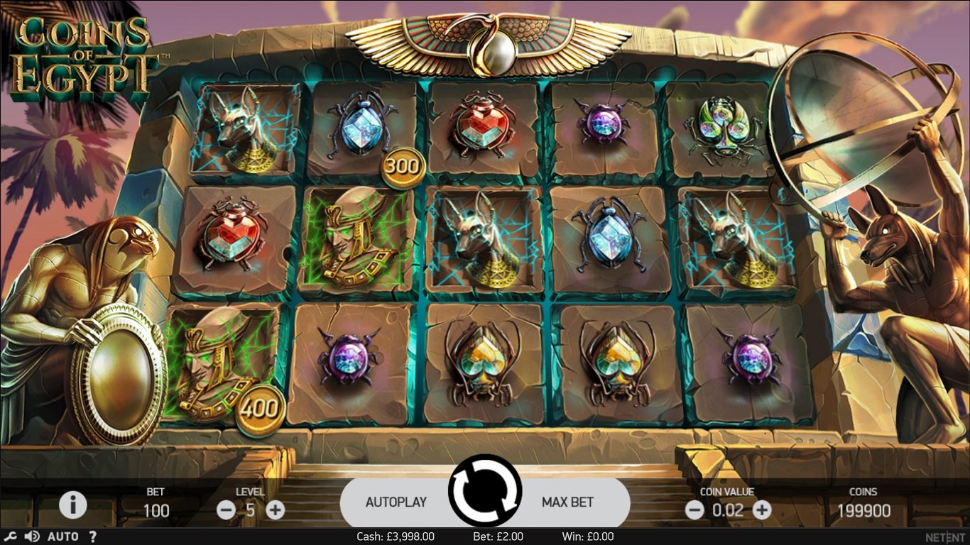 Coins of Egypt Slot Demo Image