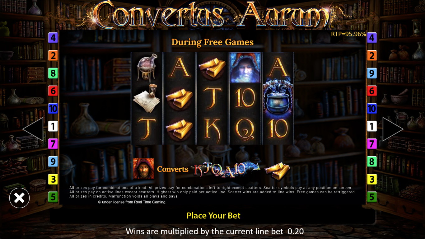 Convertus Aurum Slot Slot Image in Demo - pic. 3
