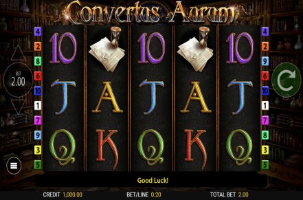 Convertus Aurum Slot Logo