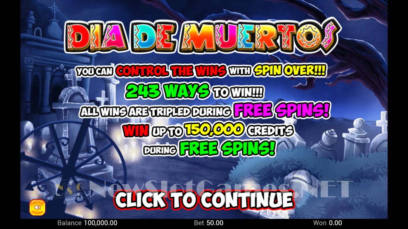 Dia De Muertos Slot Demo Image