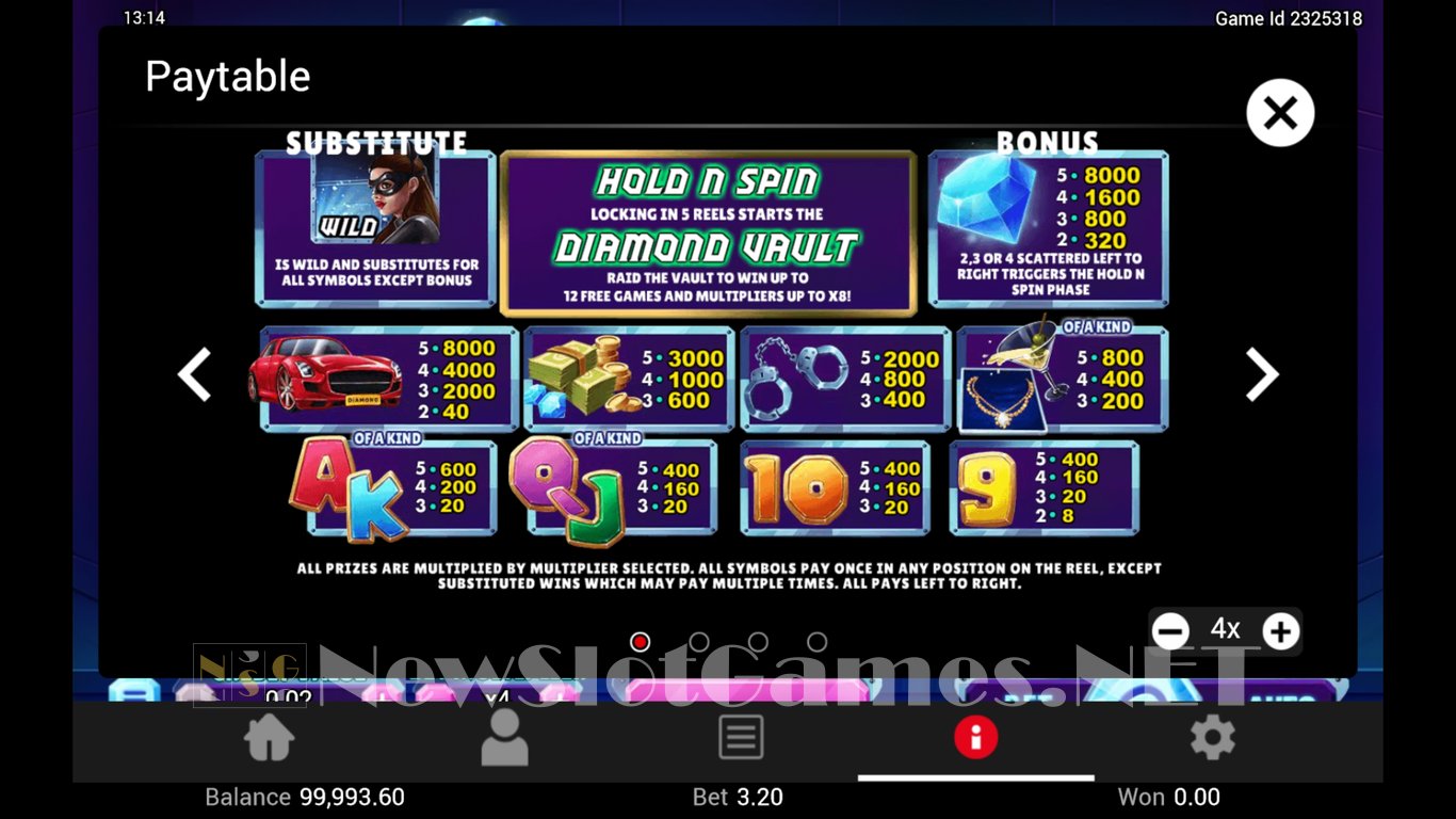 Diamond Fortune Slot Slot Image in Demo - pic. 4