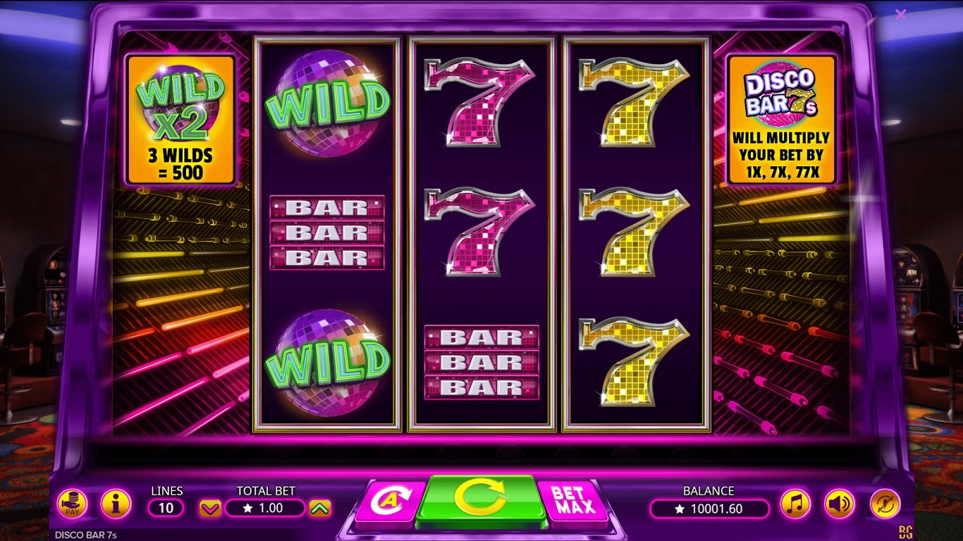 Disco Bar 7s Slot Demo Image