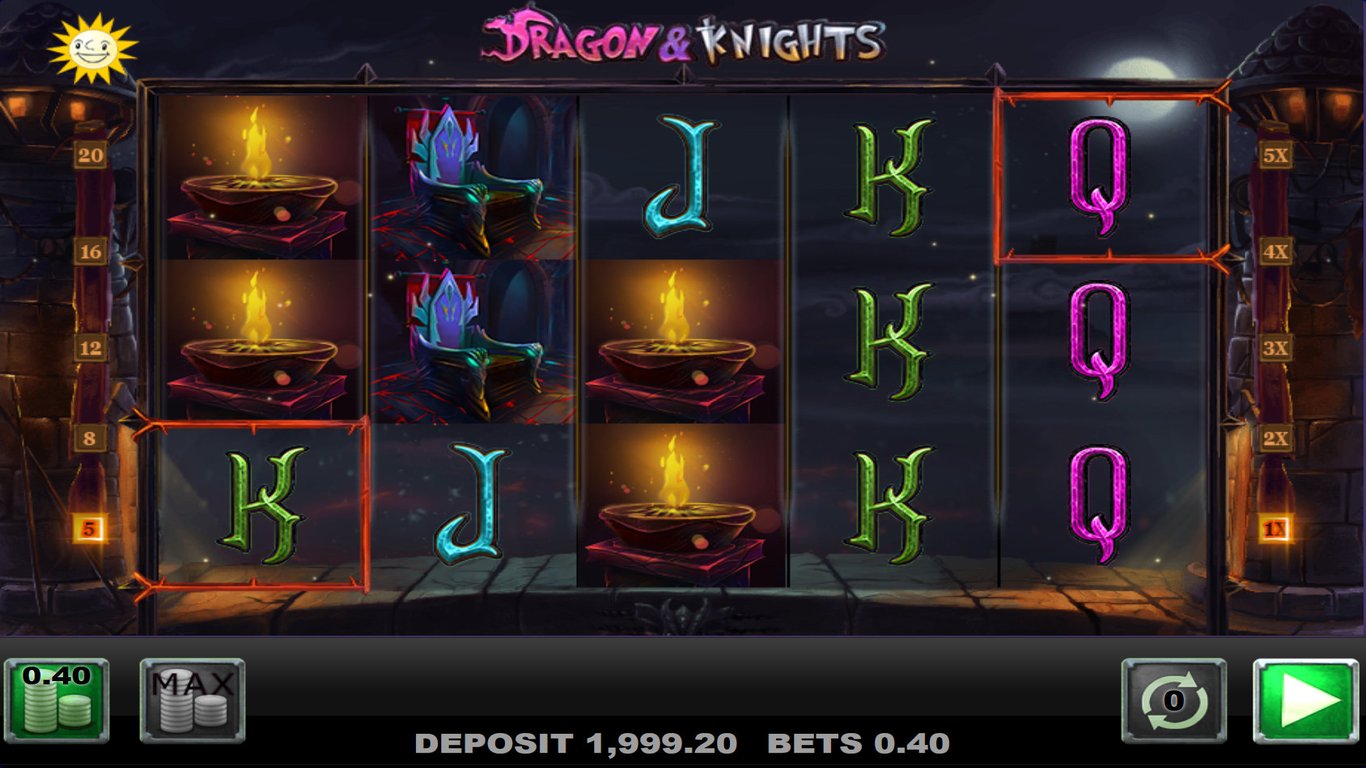 Dragon and Knights Slot Demo Image