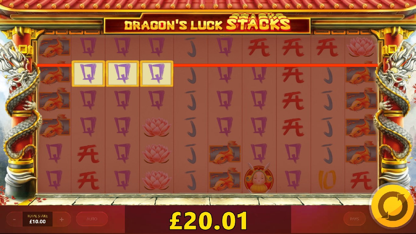 Dragons Luck Stacks Slot Demo Image