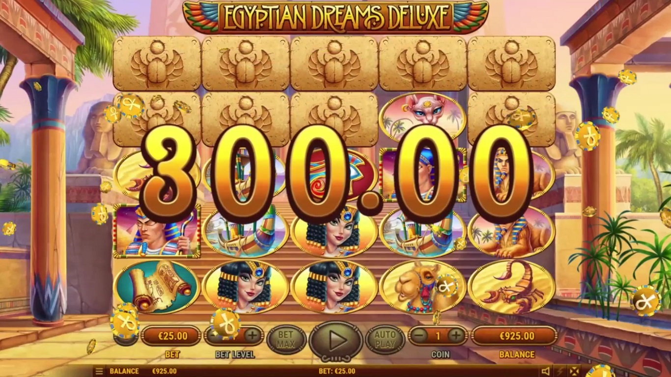 Egyptian Dreams Deluxe Slot Slot Image in Demo - pic. 2