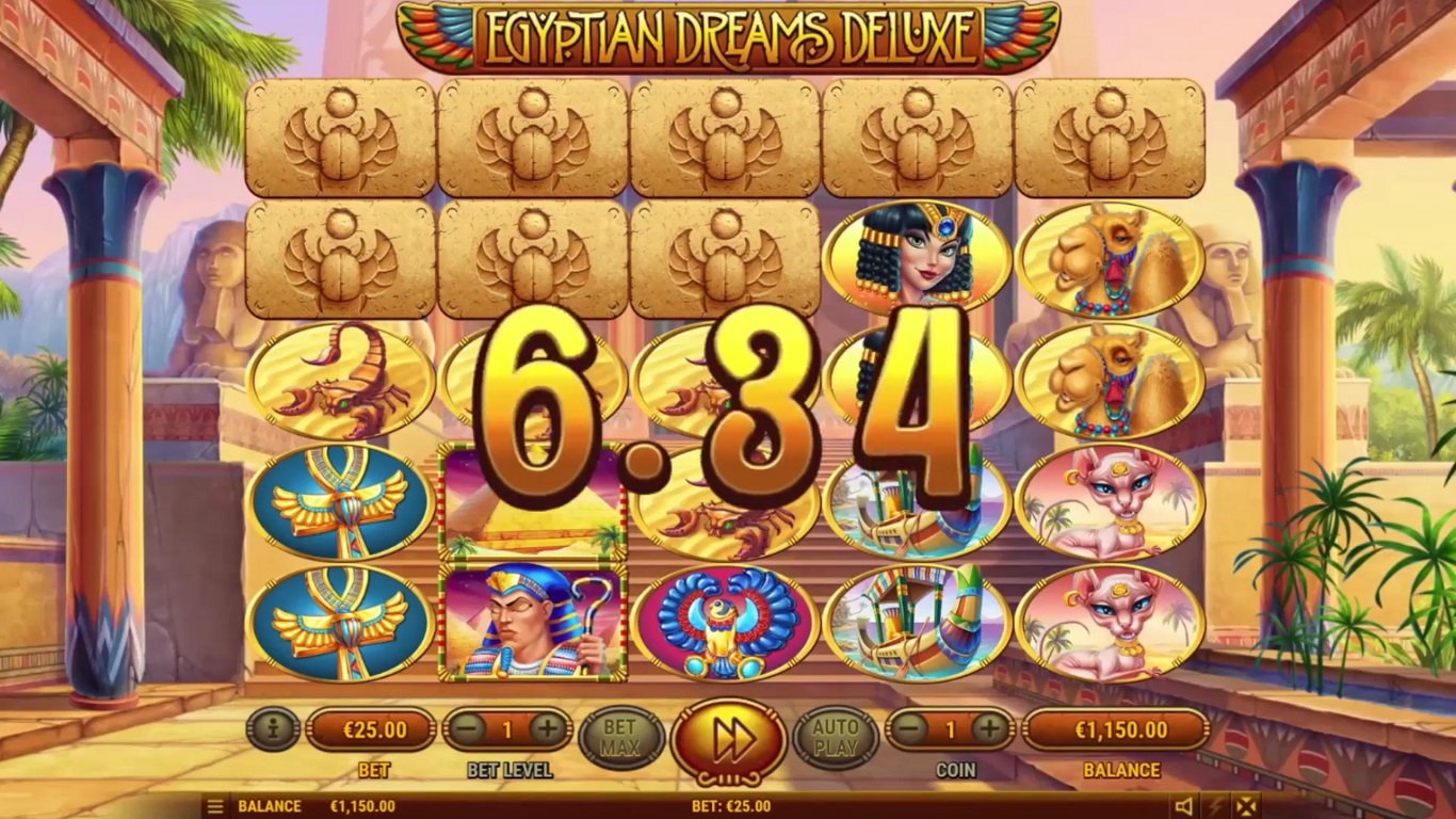 Egyptian Dreams Deluxe Slot Slot Image in Demo - pic. 3