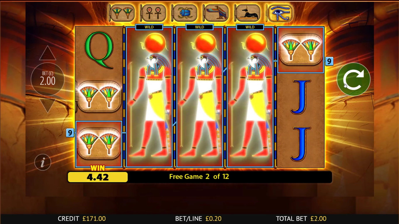 Eye of Horus Slot Slot Image in Demo - pic. 2