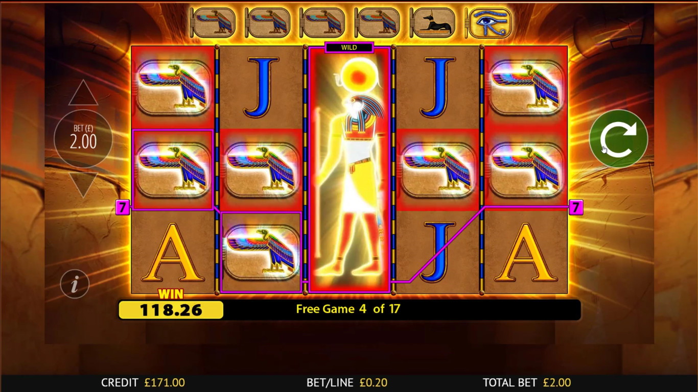 Eye of Horus Slot Slot Image in Demo - pic. 3