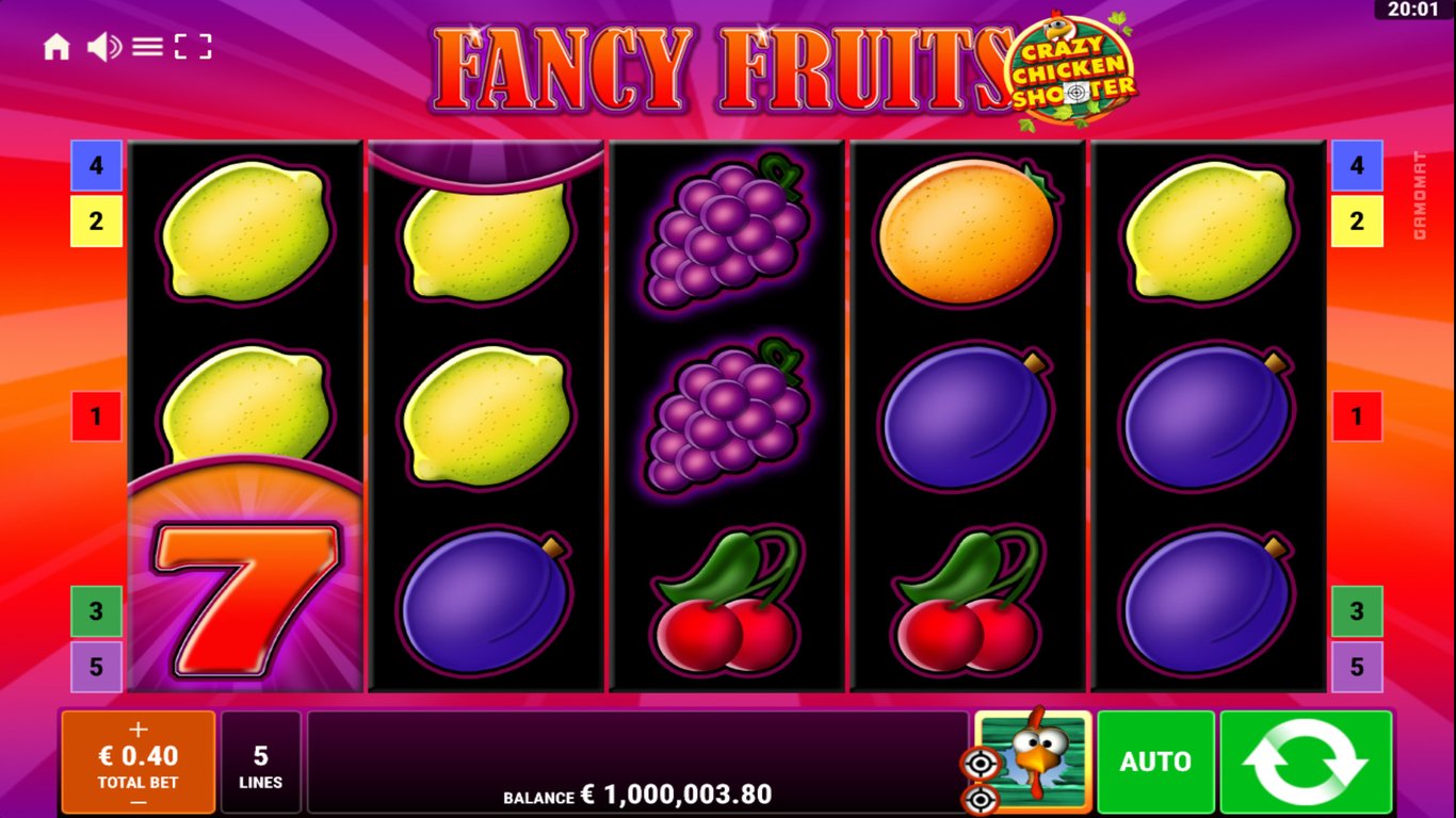 Fancy Fruits Crazy Chicken Shooter Slot Demo Image